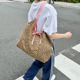 【大容量】レオパード×カラートートバッグ | Outfitter lab | 詳細画像29 