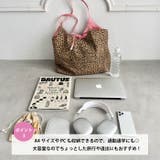 【大容量】レオパード×カラートートバッグ | Outfitter lab | 詳細画像4 