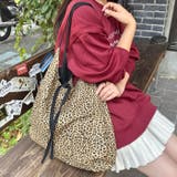 【大容量】レオパード×カラートートバッグ | Outfitter lab | 詳細画像7 