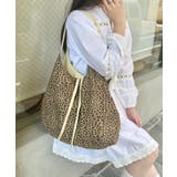 イエロー | 【大容量】レオパード×カラートートバッグ | Outfitter lab