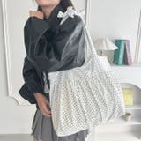 リボンショルダードットトートバッグ | Outfitter lab | 詳細画像13 