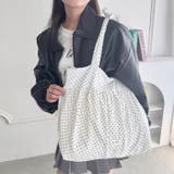 リボンショルダードットトートバッグ | Outfitter lab | 詳細画像14 