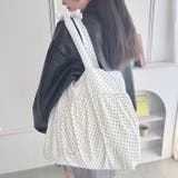 リボンショルダードットトートバッグ | Outfitter lab | 詳細画像15 