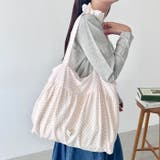 リボンショルダードットトートバッグ | Outfitter lab | 詳細画像18 