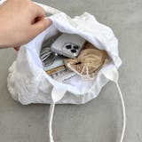 コットンレースフリルトートバッグ | Outfitter lab | 詳細画像18 