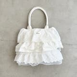 コットンレースフリルトートバッグ | Outfitter lab | 詳細画像20 
