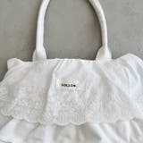 コットンレースフリルトートバッグ | Outfitter lab | 詳細画像23 