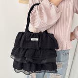 コットンレースフリルトートバッグ | Outfitter lab | 詳細画像13 