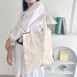 フラワープリントトートバッグ | Outfitter lab | 詳細画像13 