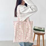 フラワープリントトートバッグ | Outfitter lab | 詳細画像6 