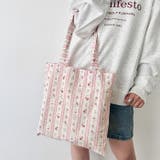 フラワープリントトートバッグ | Outfitter lab | 詳細画像8 