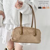 スウェードスクエアボストンバッグ | Outfitter lab | 詳細画像1 