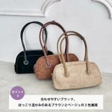 スウェードスクエアボストンバッグ | Outfitter lab | 詳細画像4 