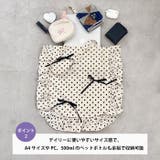 【リボン取り外し可能】ドットフリルトートバッグ | Outfitter lab | 詳細画像3 