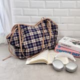 ロングハンドルチェックショルダーバッグ | Outfitter lab | 詳細画像10 