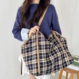 ロングハンドルチェックショルダーバッグ | Outfitter lab | 詳細画像7 