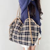 ロングハンドルチェックショルダーバッグ | Outfitter lab | 詳細画像8 