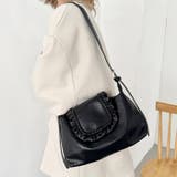 フリルフラップPUショルダーバッグ | Outfitter lab | 詳細画像12 
