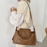 フリルフラップPUショルダーバッグ | Outfitter lab | 詳細画像18 