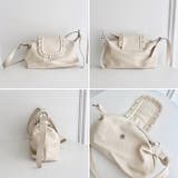 フリルフラップPUショルダーバッグ | Outfitter lab | 詳細画像23 