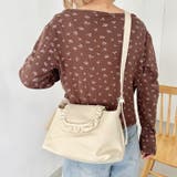 フリルフラップPUショルダーバッグ | Outfitter lab | 詳細画像7 