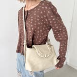 フリルフラップPUショルダーバッグ | Outfitter lab | 詳細画像9 