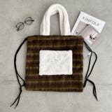 フェイクファー2WAYチェックナップサック | Outfitter lab | 詳細画像22 