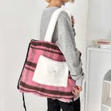 フェイクファー2WAYチェックナップサック | Outfitter lab | 詳細画像28 