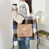フェイクファー2WAYチェックナップサック | Outfitter lab | 詳細画像6 