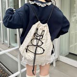 シアサッカードローコードナップサック | Outfitter lab | 詳細画像12 
