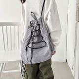 シアサッカードローコードナップサック | Outfitter lab | 詳細画像19 