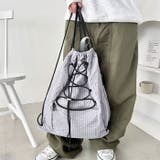シアサッカードローコードナップサック | Outfitter lab | 詳細画像21 
