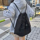 シアサッカードローコードナップサック | Outfitter lab | 詳細画像6 