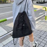 シアサッカードローコードナップサック | Outfitter lab | 詳細画像7 