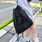 シアサッカードローコードナップサック | Outfitter lab | 詳細画像9 