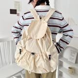 大容量サイドポケットナイロンリュック | Outfitter lab | 詳細画像11 