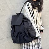 大容量サイドポケットナイロンリュック | Outfitter lab | 詳細画像6 