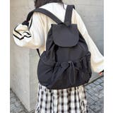 ブラック | 大容量サイドポケットナイロンリュック | Outfitter lab
