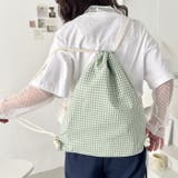 柄アソートカジュアルナップサック | Outfitter lab | 詳細画像12 