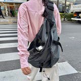 ドローコードワンショルダーナイロンボディバッグ | Outfitter lab | 詳細画像12 