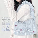 くしゅくしゅギャザーフラップショルダーバッグ | Outfitter lab | 詳細画像1