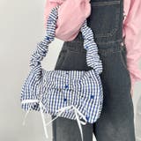 くしゅくしゅギャザーフラップショルダーバッグ | Outfitter lab | 詳細画像17