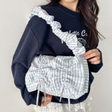 くしゅくしゅギャザーフラップショルダーバッグ | Outfitter lab | 詳細画像23