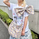 ビッグリボンチェックショルダーバッグ | Outfitter lab | 詳細画像11