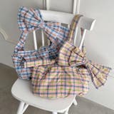 ビッグリボンチェックショルダーバッグ | Outfitter lab | 詳細画像21