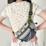 カラフルドロストナイロンボディバッグ/ウエストバッグ | Outfitter lab | 詳細画像12 