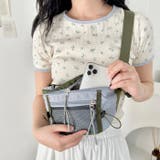 カラフルドロストナイロンボディバッグ/ウエストバッグ | Outfitter lab | 詳細画像15 