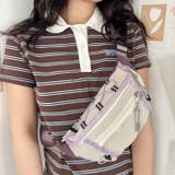 カラフルドロストナイロンボディバッグ/ウエストバッグ | Outfitter lab | 詳細画像7 