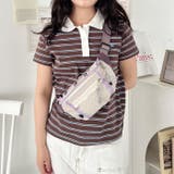 カラフルドロストナイロンボディバッグ/ウエストバッグ | Outfitter lab | 詳細画像9 