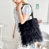 バレエチュールフリルトートバッグ | Outfitter lab | 詳細画像13 